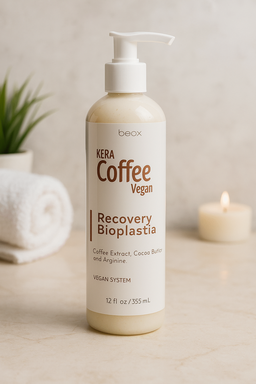 KeraCoffee Vegan Recovery Bioplastia - Smoothing Treatment - Kerapro10